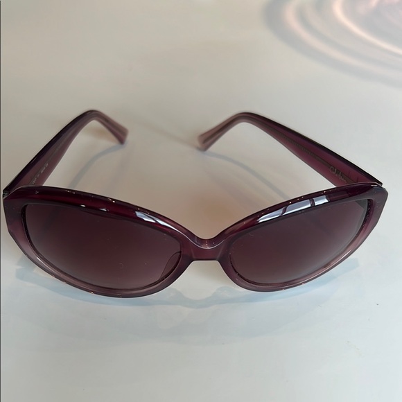 Cole Haan Purple Cat-Eye Sunglasses - Picture 1 of 5